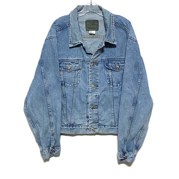 GAP Other - Vintage Gap Special Edition Denim Jean Jacket Mens XL Utility Trucker Chore Barn